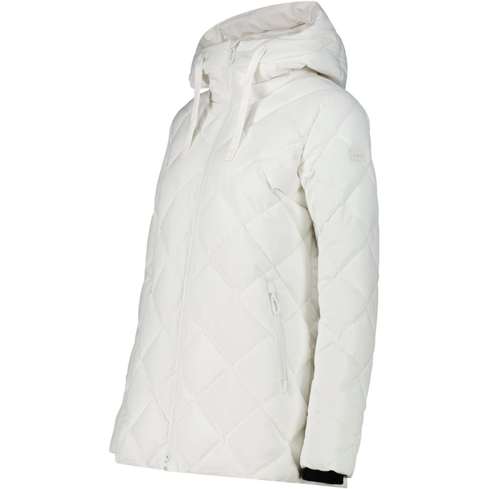Cmp chaqueta impermeable insulada mujer WOMAN JACKET FIX HOOD vista detalle