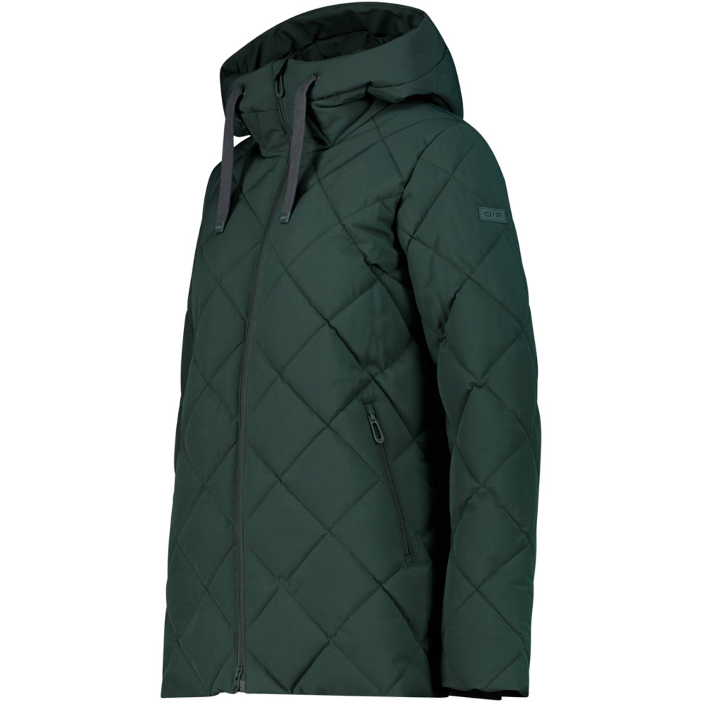 Cmp chaqueta impermeable insulada mujer WOMAN JACKET FIX HOOD vista detalle