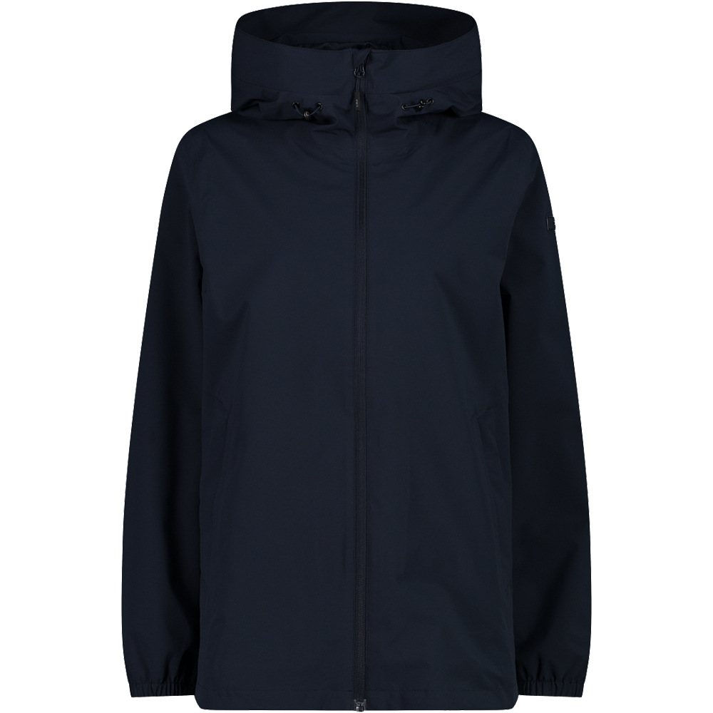 Cmp chaqueta impermeable insulada mujer WOMAN JACKET FIX HOOD vista frontal