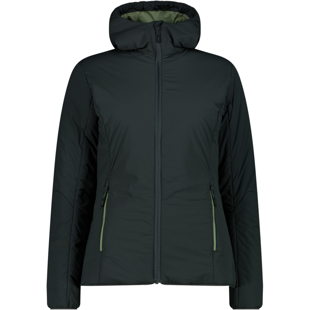 Cmp chaqueta impermeable insulada mujer WOMAN JACKET FIX HOOD vista frontal