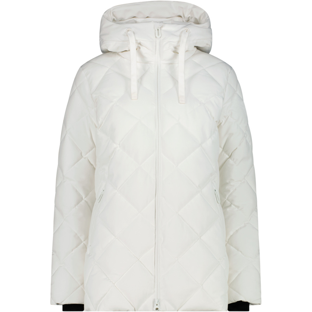Cmp chaqueta impermeable insulada mujer WOMAN JACKET FIX HOOD vista frontal