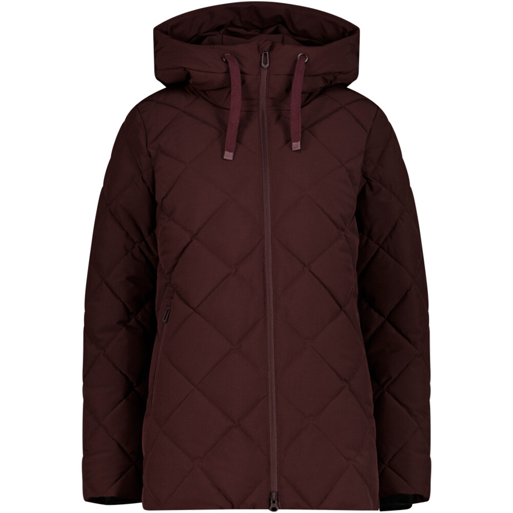 Cmp chaqueta impermeable insulada mujer WOMAN JACKET FIX HOOD vista frontal