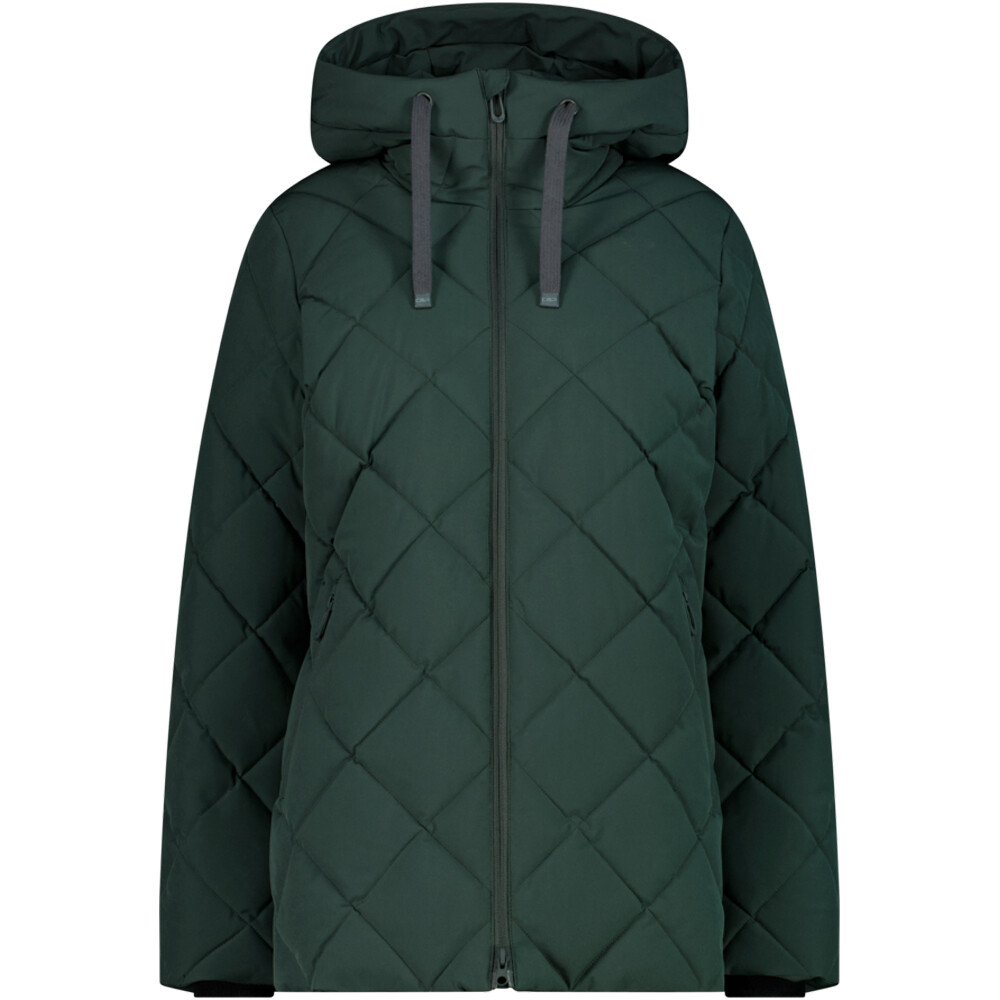 Cmp chaqueta impermeable insulada mujer WOMAN JACKET FIX HOOD vista frontal
