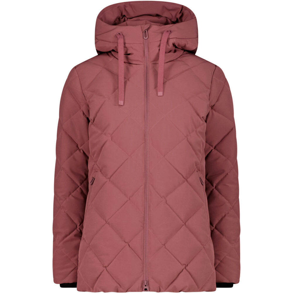 Cmp chaqueta impermeable insulada mujer WOMAN JACKET FIX HOOD vista frontal