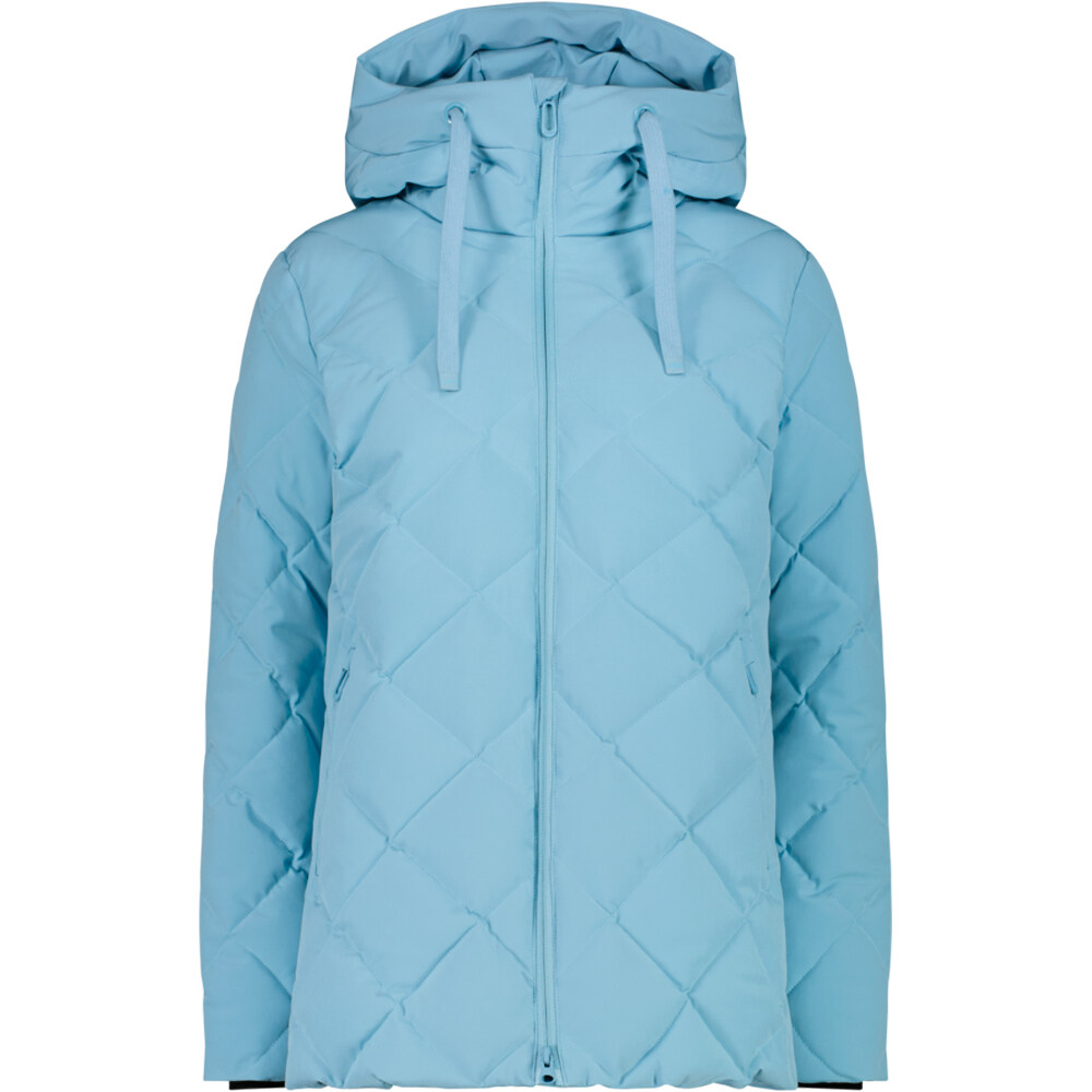Cmp chaqueta impermeable insulada mujer WOMAN JACKET FIX HOOD vista frontal