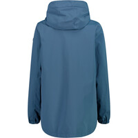 Cmp chaqueta impermeable insulada mujer WOMAN JACKET FIX HOOD vista trasera