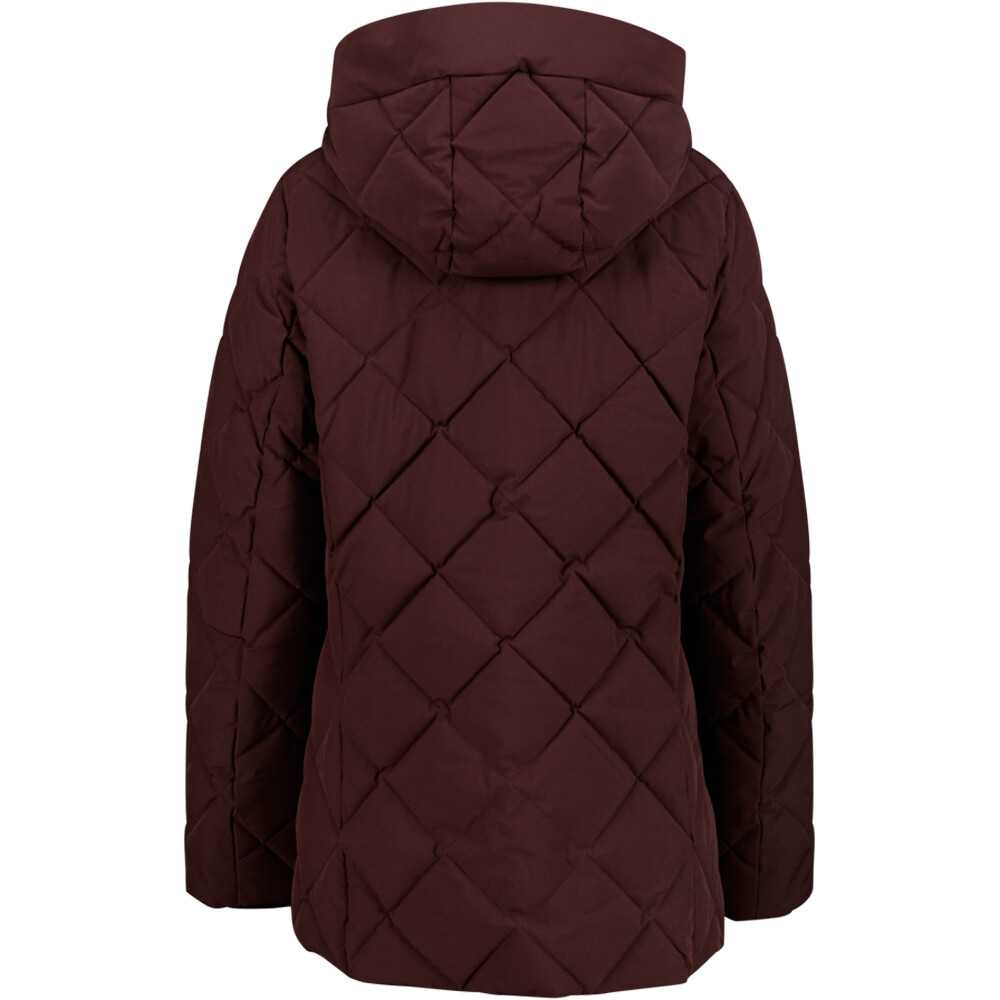 Cmp chaqueta impermeable insulada mujer WOMAN JACKET FIX HOOD vista trasera