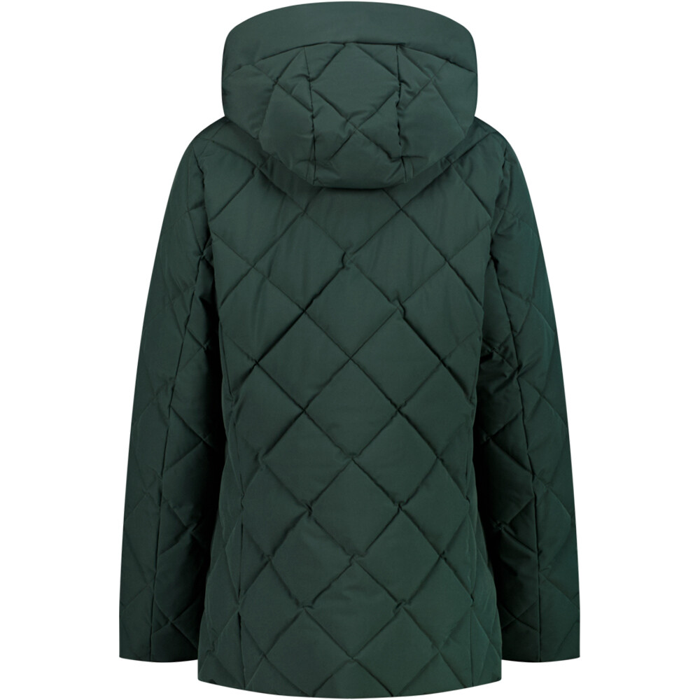 Cmp chaqueta impermeable insulada mujer WOMAN JACKET FIX HOOD vista trasera