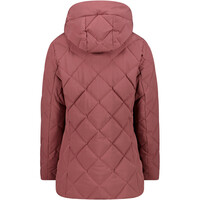 Cmp chaqueta impermeable insulada mujer WOMAN JACKET FIX HOOD vista trasera