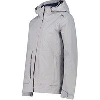 Cmp chaqueta impermeable insulada mujer WOMAN JACKET ZIP HOOD DETACHBLE INN.JACKET vista detalle