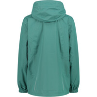 Cmp chaqueta impermeable insulada mujer WOMAN JACKET ZIP HOOD WITH VENTILATION vista trasera