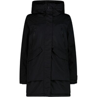WOMAN PARKA FIX HOOD