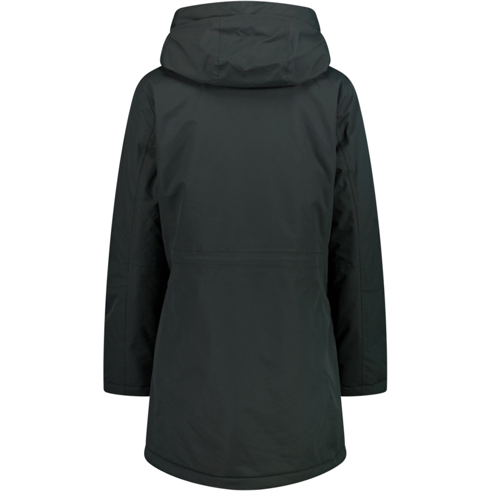 Cmp chaqueta impermeable insulada mujer WOMAN PARKA FIX HOOD vista trasera