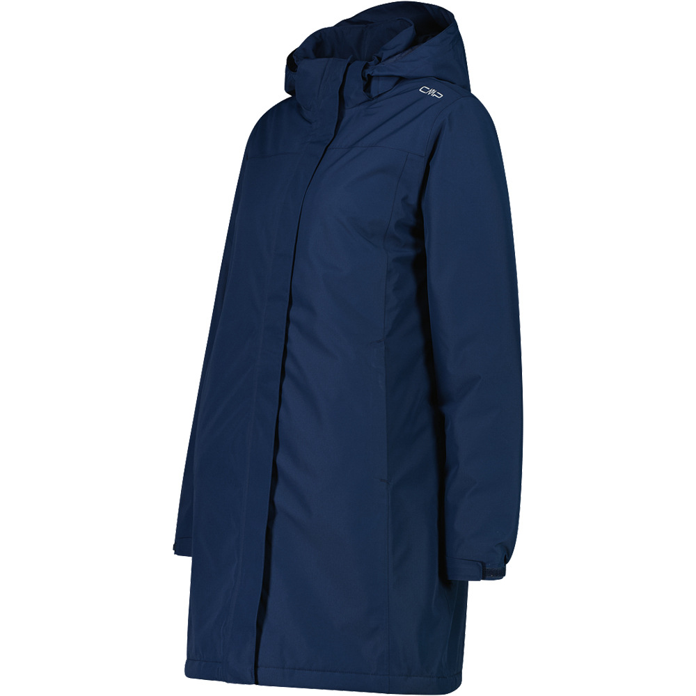 Cmp chaqueta impermeable insulada mujer WOMAN PARKA ZIP HOOD vista detalle