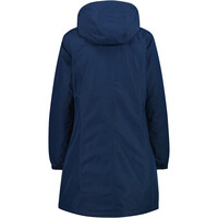 Cmp chaqueta impermeable insulada mujer WOMAN PARKA ZIP HOOD vista trasera