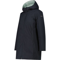 Cmp chaqueta impermeable insulada mujer WOMAN REVERSE PARKA FIX HOOD vista detalle