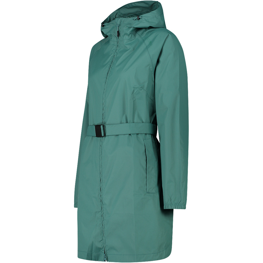 Cmp chaqueta impermeable mujer WOMAN COAT RAIN FIX HOOD vista detalle