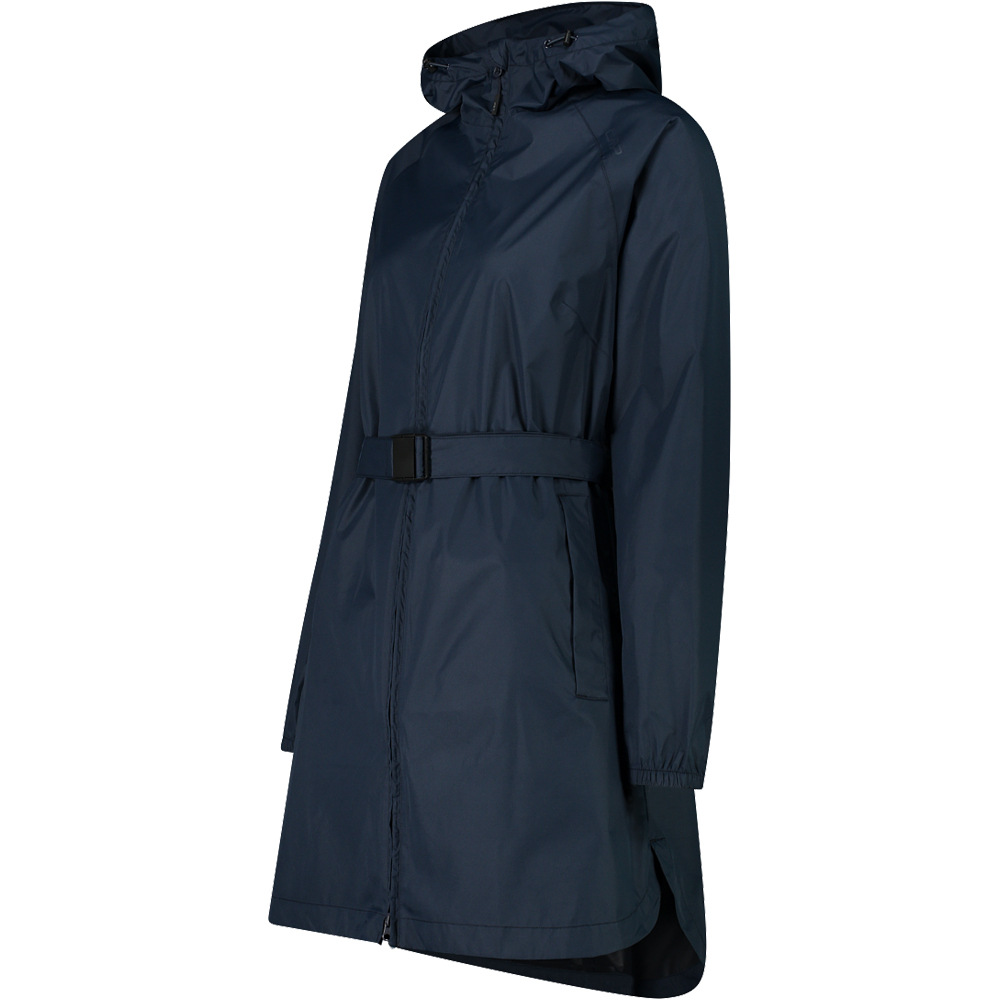 Cmp chaqueta impermeable mujer WOMAN COAT RAIN FIX HOOD vista detalle