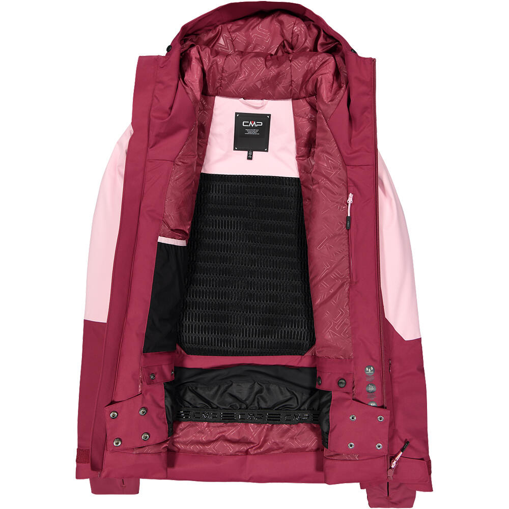 Cmp chaqueta impermeable mujer WOMAN JACKET FIX HOOD 03