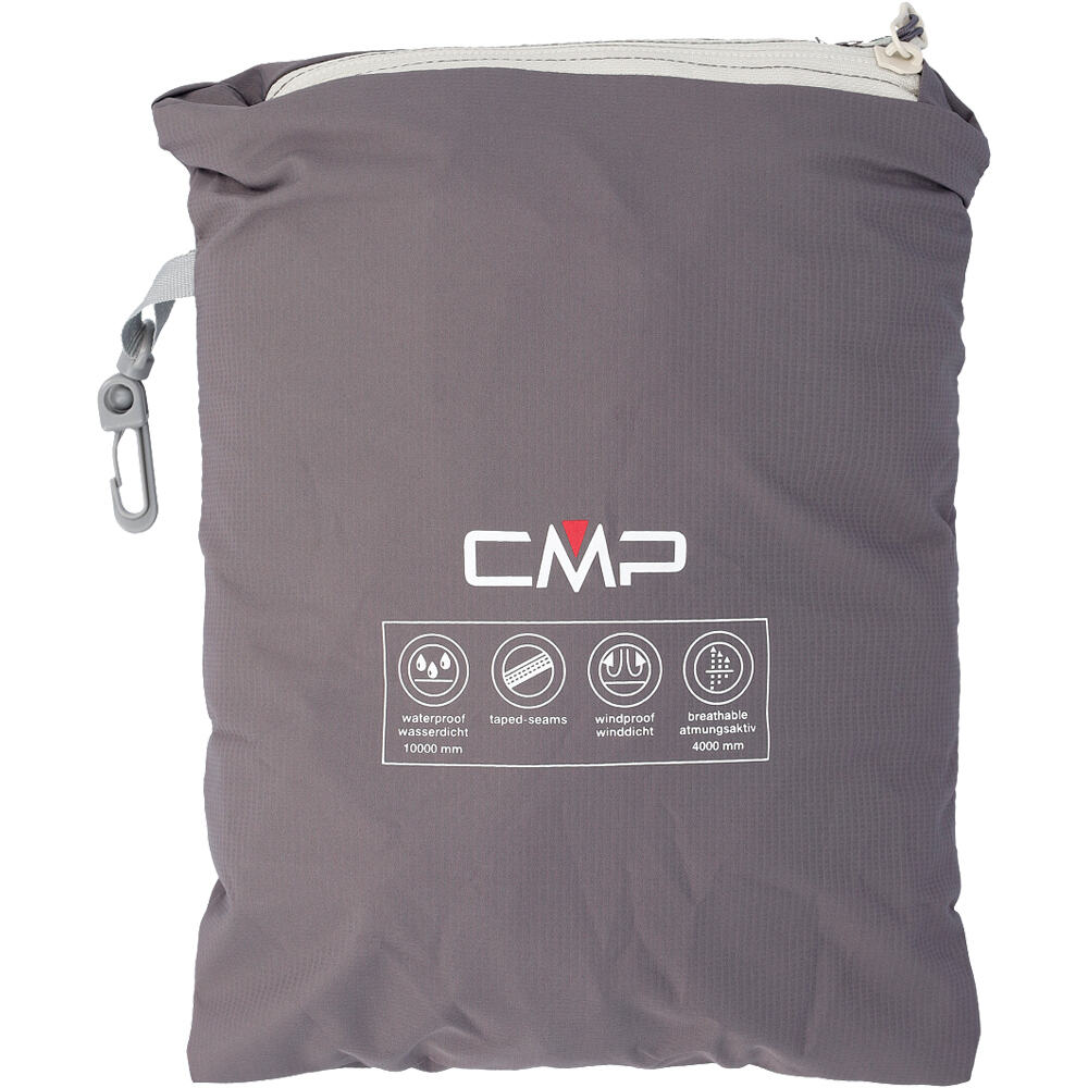 Cmp chaqueta impermeable mujer WOMAN JACKET FIX HOOD 03