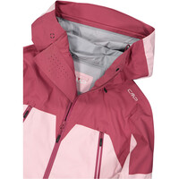 Cmp chaqueta impermeable mujer WOMAN JACKET FIX HOOD 04