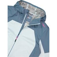 Cmp chaqueta impermeable mujer WOMAN JACKET FIX HOOD 04