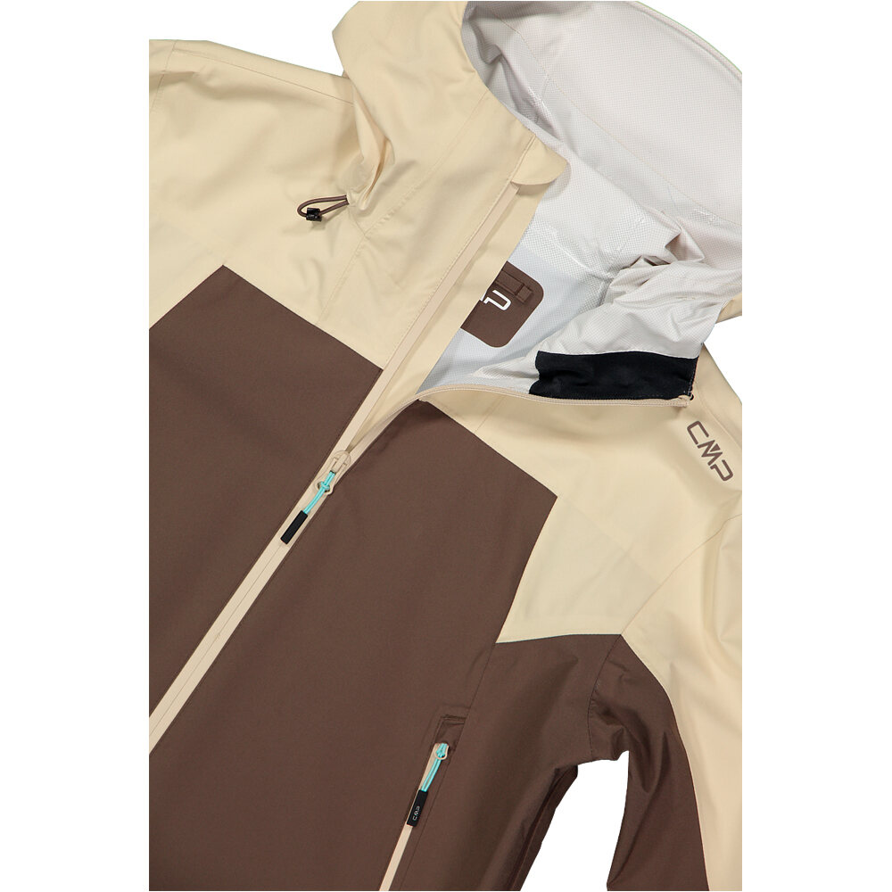 Cmp chaqueta impermeable mujer WOMAN JACKET FIX HOOD 04