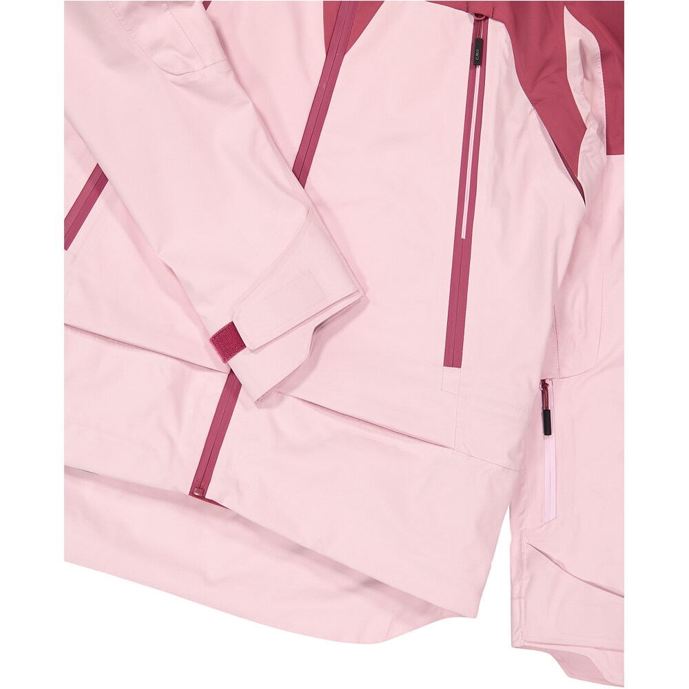 Cmp chaqueta impermeable mujer WOMAN JACKET FIX HOOD 06