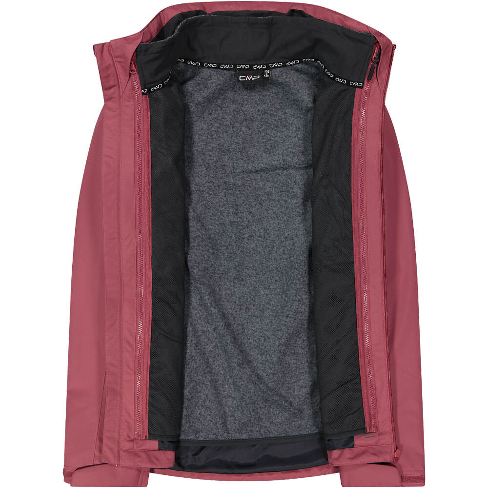 Cmp chaqueta impermeable mujer WOMAN JACKET FIX HOOD DETACHBLE INN.JACKET 06