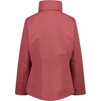 Cmp chaqueta impermeable mujer WOMAN JACKET FIX HOOD DETACHBLE INN.JACKET vista trasera