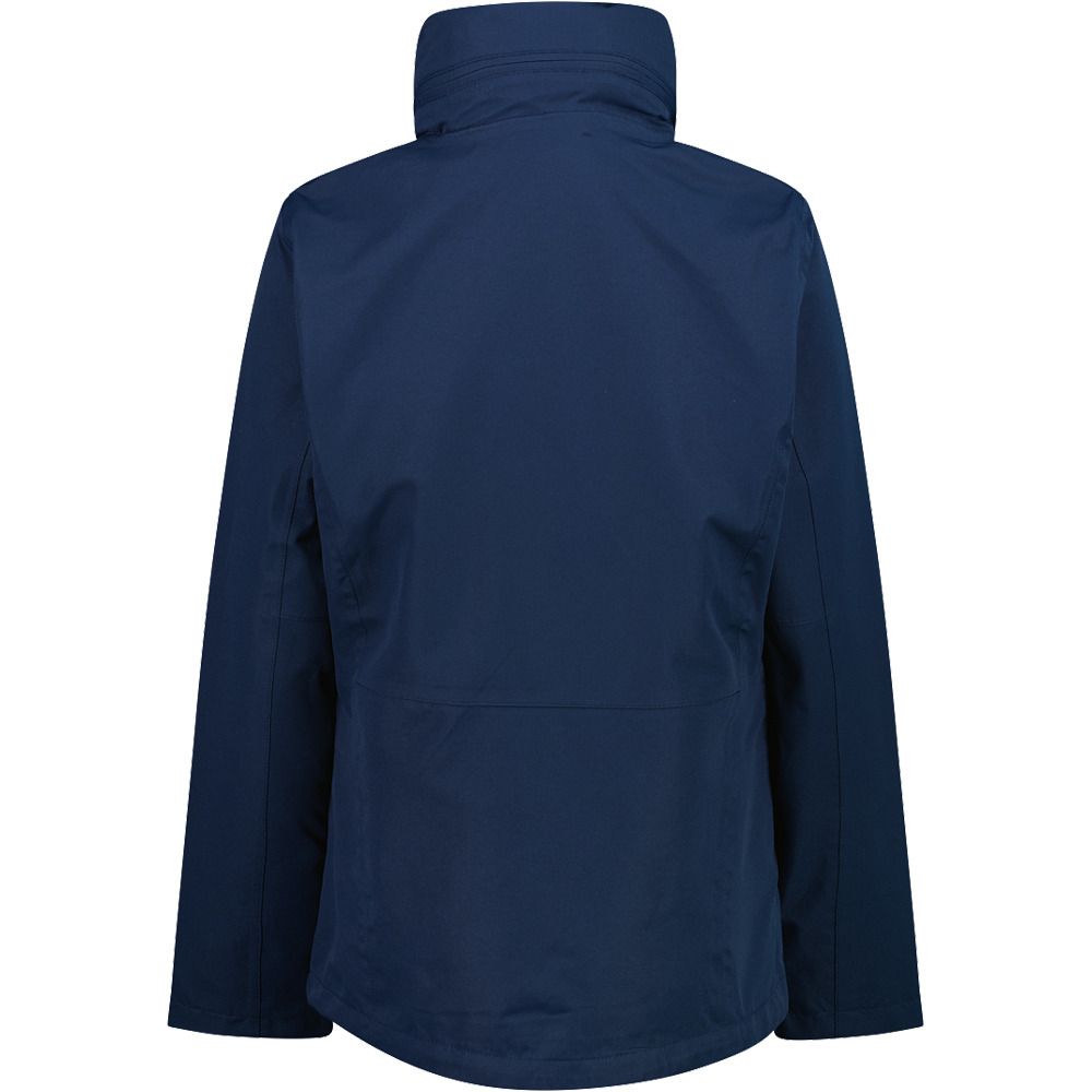 Cmp chaqueta impermeable mujer WOMAN JACKET FIX HOOD DETACHBLE INN.JACKET vista trasera