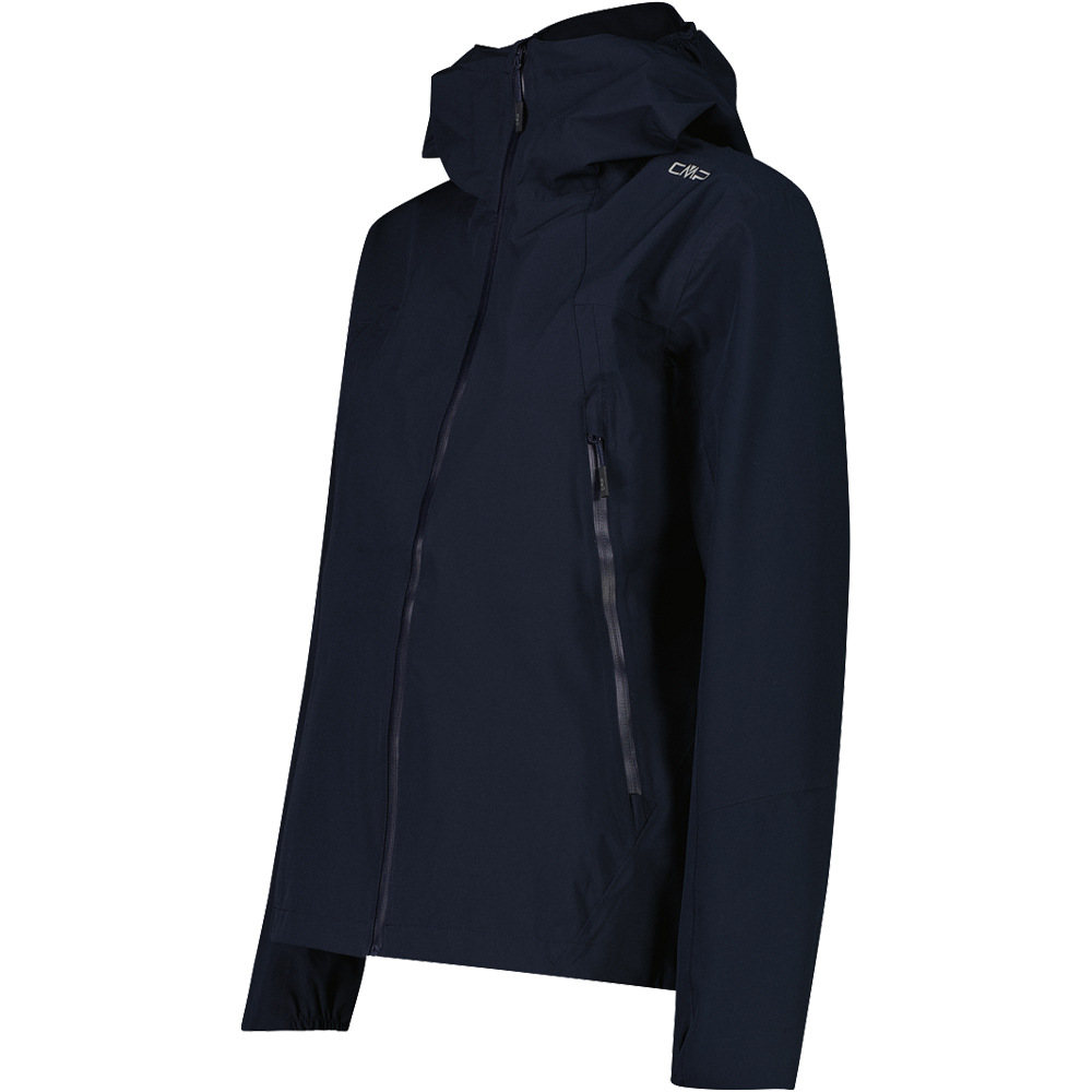 Cmp chaqueta impermeable mujer WOMAN JACKET FIX HOOD vista detalle