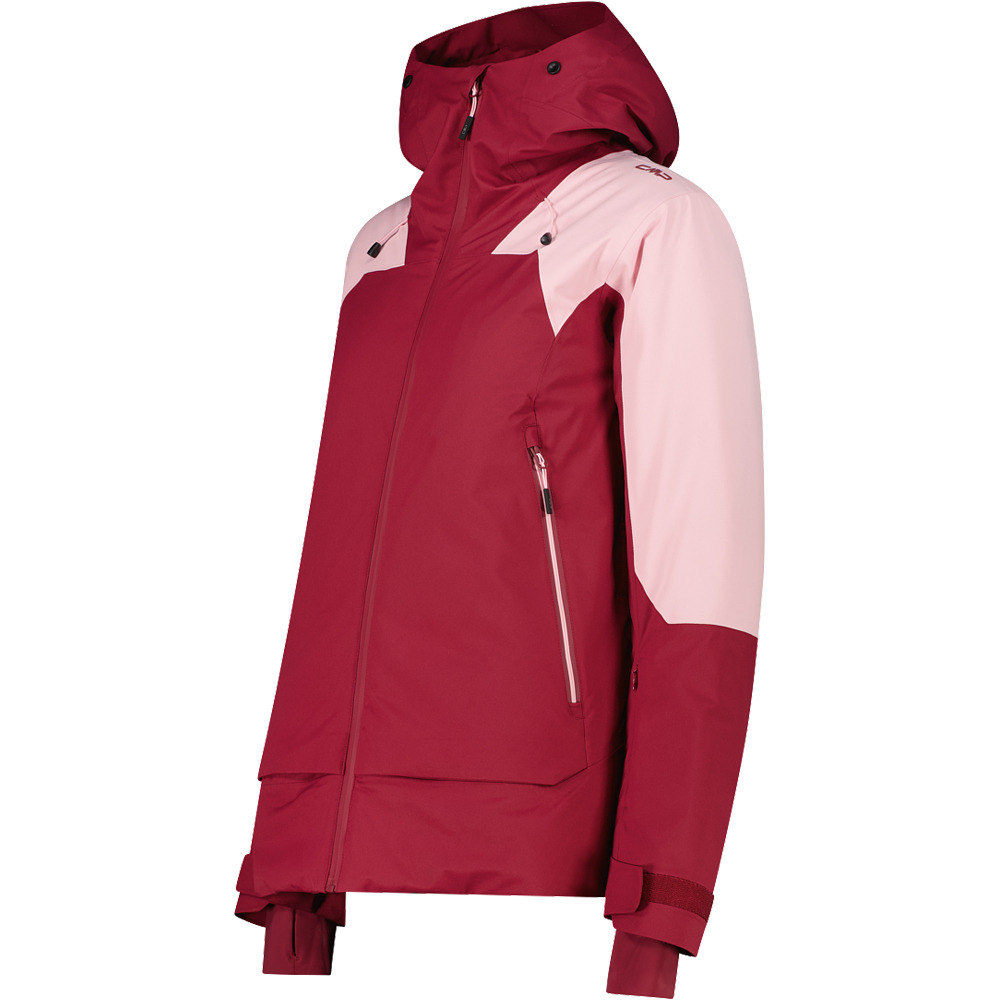 Cmp chaqueta impermeable mujer WOMAN JACKET FIX HOOD vista detalle