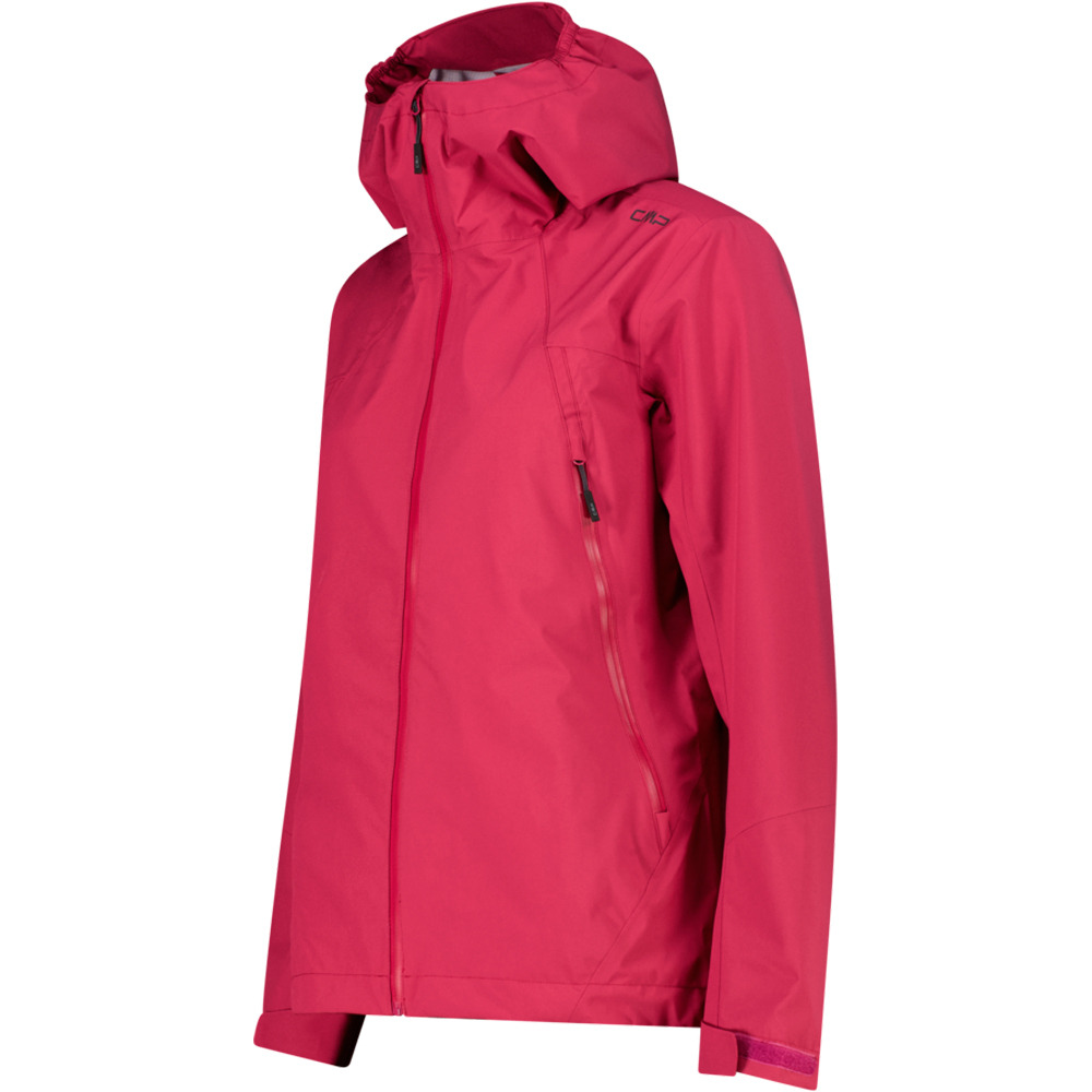 Cmp chaqueta impermeable mujer WOMAN JACKET FIX HOOD vista detalle