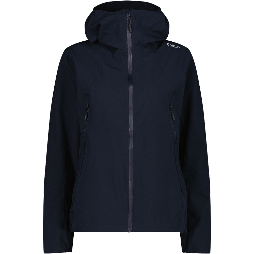 Cmp chaqueta impermeable mujer WOMAN JACKET FIX HOOD vista frontal