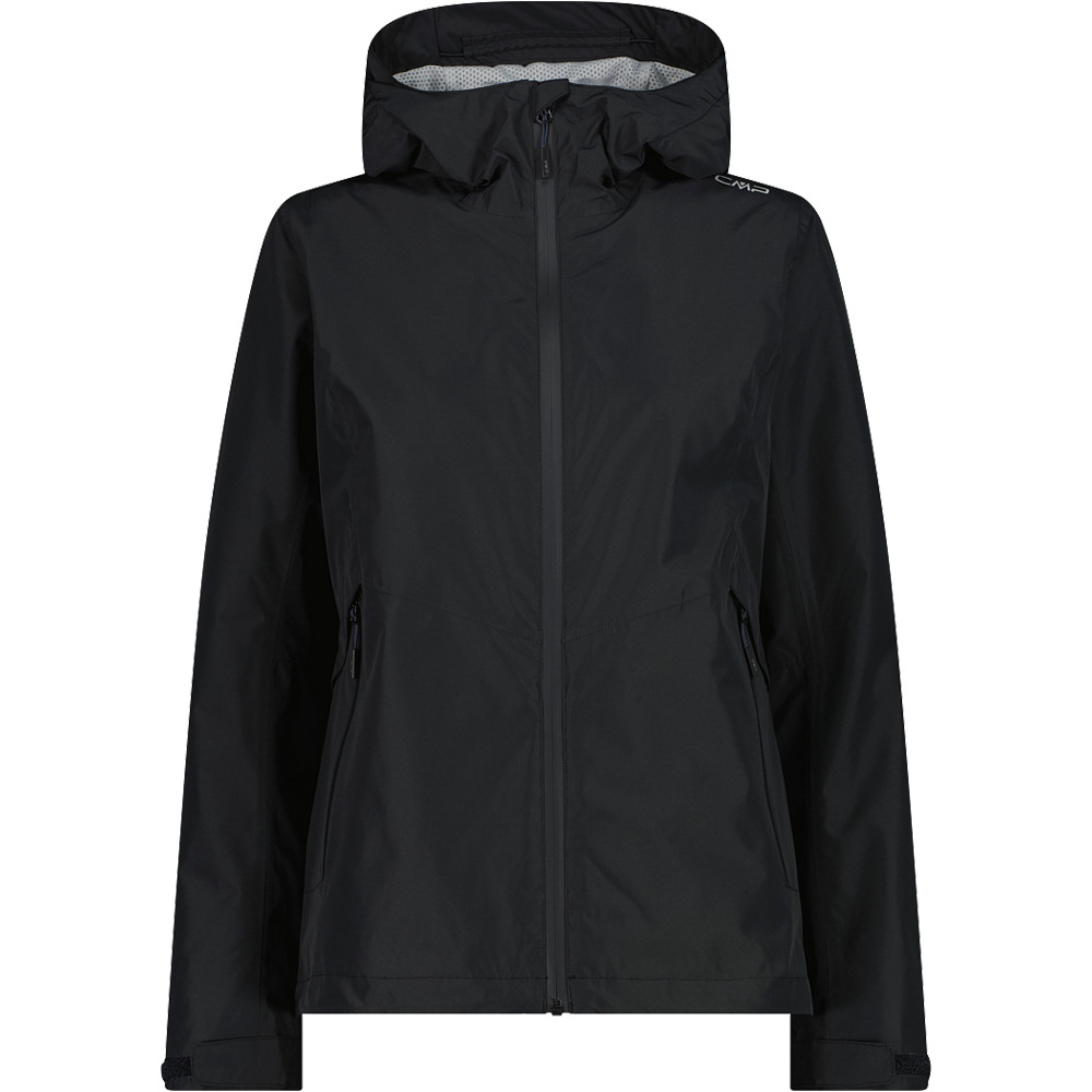 Cmp chaqueta impermeable mujer WOMAN JACKET FIX HOOD vista frontal