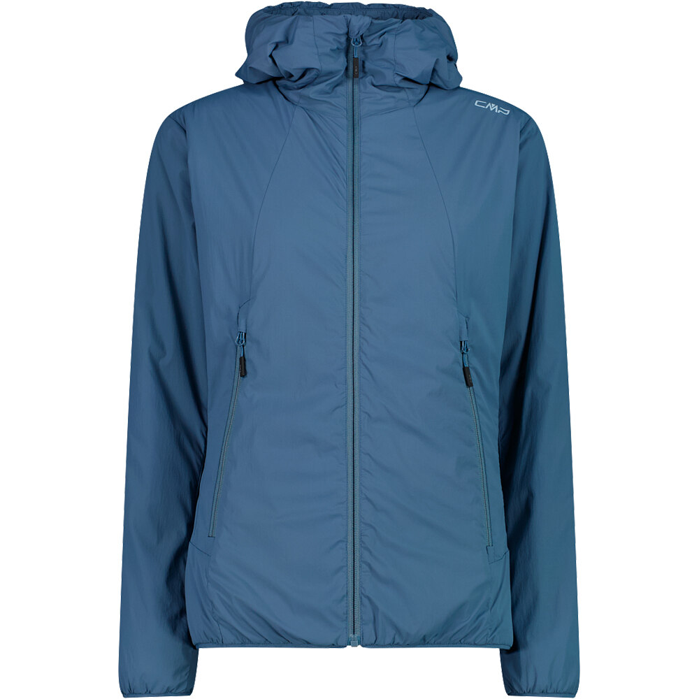 Cmp chaqueta impermeable mujer WOMAN JACKET FIX HOOD vista frontal