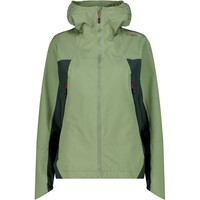 Cmp chaqueta impermeable mujer WOMAN JACKET FIX HOOD vista frontal