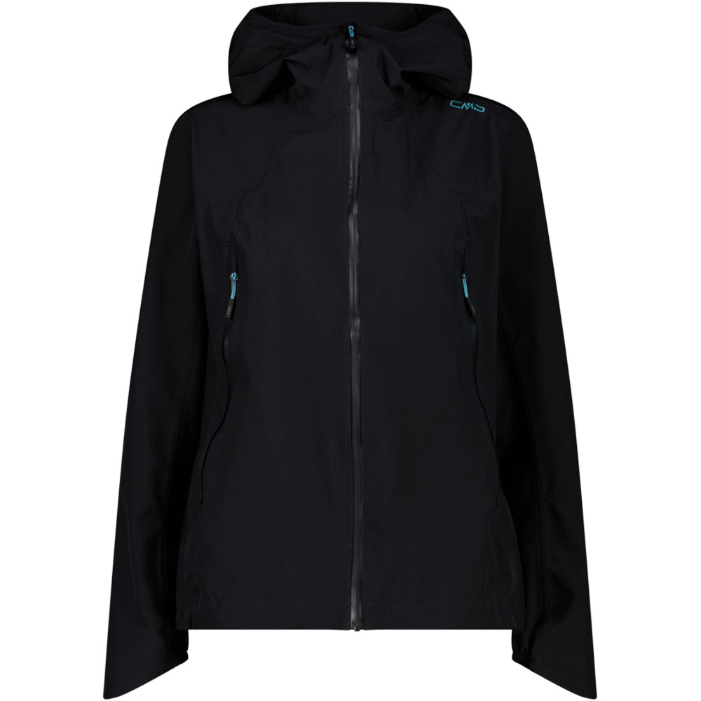 Cmp chaqueta impermeable mujer WOMAN JACKET FIX HOOD vista frontal