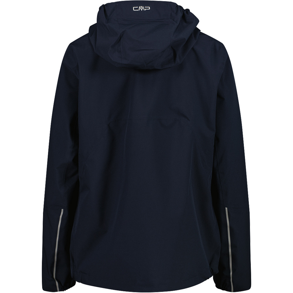 Cmp chaqueta impermeable mujer WOMAN JACKET FIX HOOD vista trasera