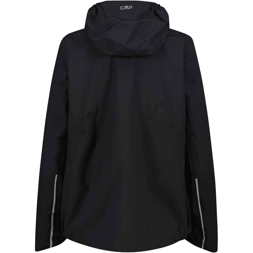 Cmp chaqueta impermeable mujer WOMAN JACKET FIX HOOD vista trasera
