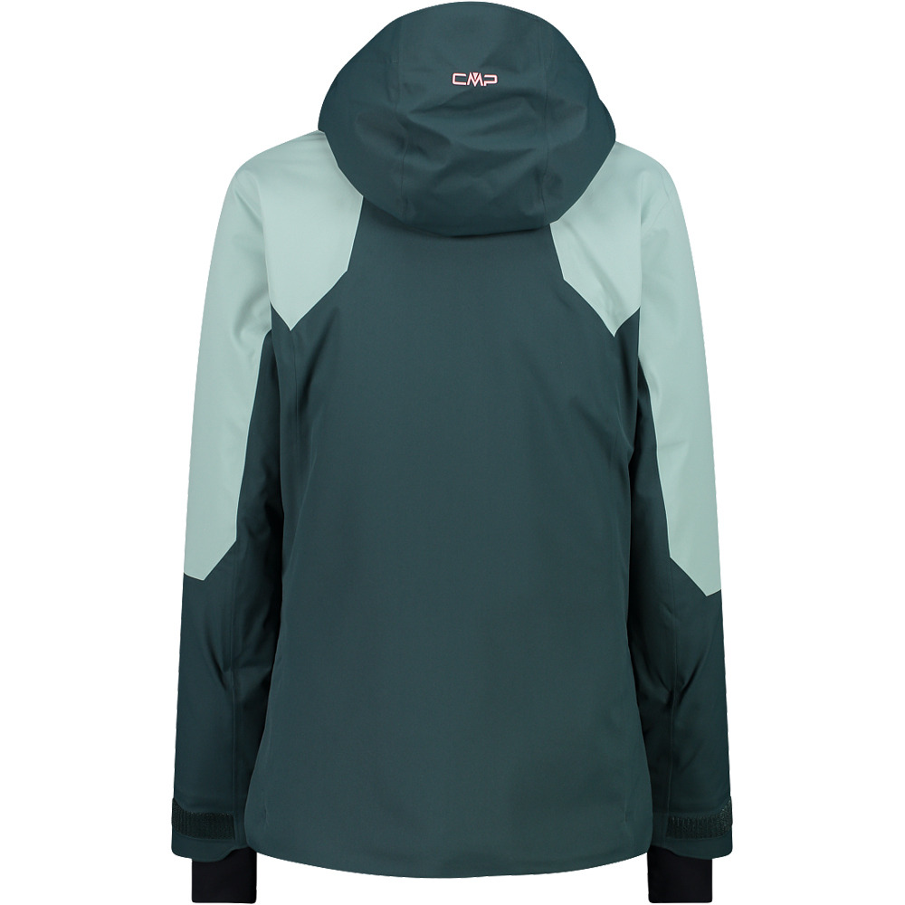 Cmp chaqueta impermeable mujer WOMAN JACKET FIX HOOD vista trasera
