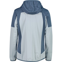 Cmp chaqueta impermeable mujer WOMAN JACKET FIX HOOD vista trasera