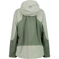 Cmp chaqueta impermeable mujer WOMAN JACKET FIX HOOD vista trasera