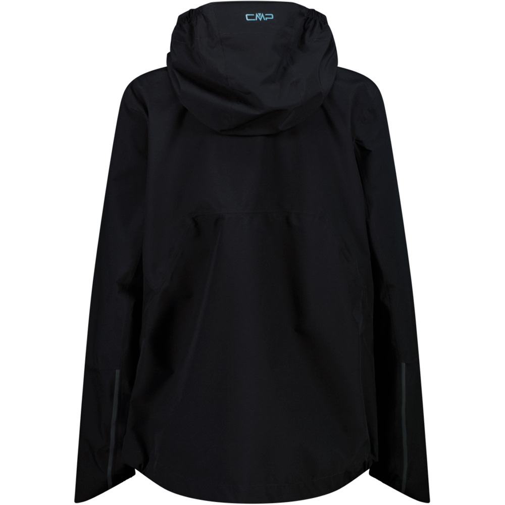 Cmp chaqueta impermeable mujer WOMAN JACKET FIX HOOD vista trasera