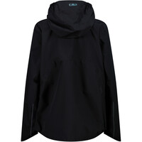 Cmp chaqueta impermeable mujer WOMAN JACKET FIX HOOD vista trasera