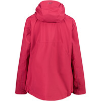 Cmp chaqueta impermeable mujer WOMAN JACKET FIX HOOD vista trasera