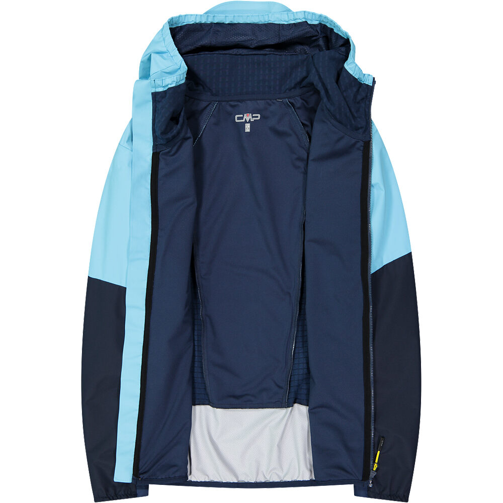 Cmp chaqueta impermeable mujer WOMAN JACKET HYBRID FIX HOOD 03
