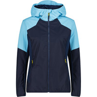 Cmp chaqueta impermeable mujer WOMAN JACKET HYBRID FIX HOOD vista frontal