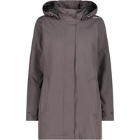 WOMAN JACKET SNAPS HOOD